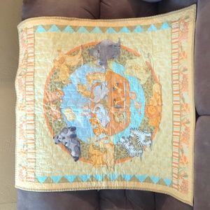 Cathy Heck Noah's Ark Baby Blanket Quilt